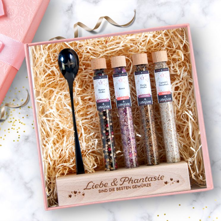 Gewürze in Geschenkbox