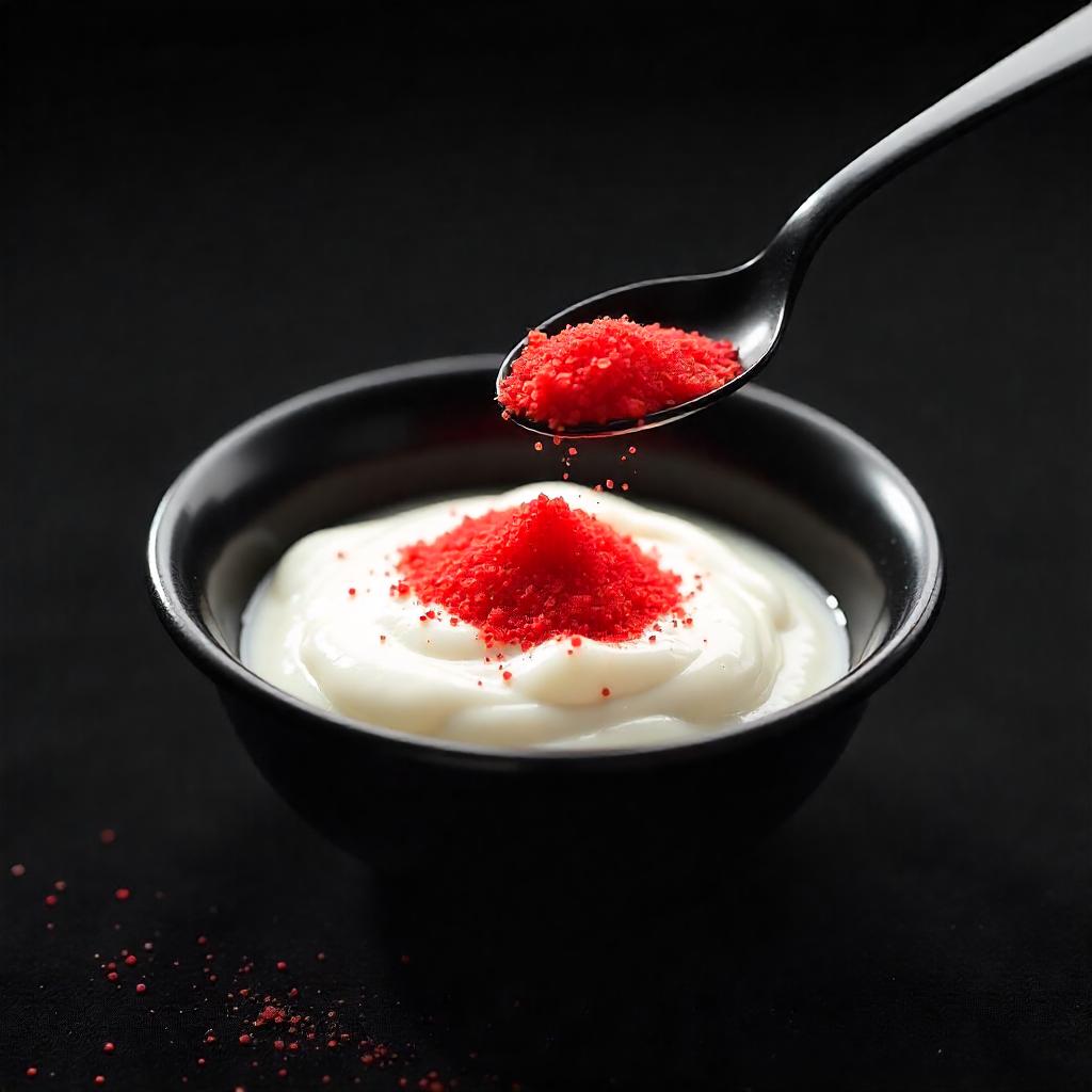 Joghurt mit Zucker Topping