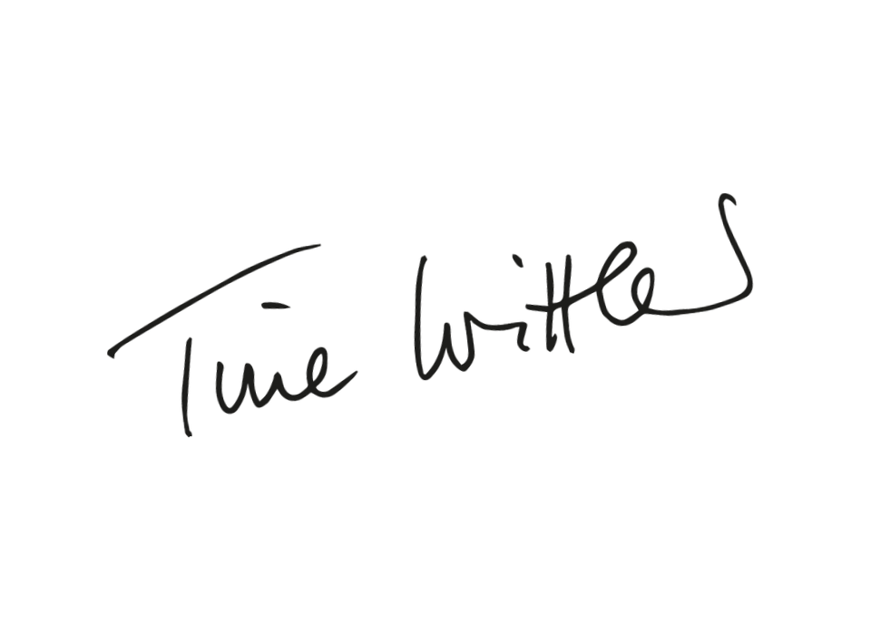 Tine Wittler Signatur