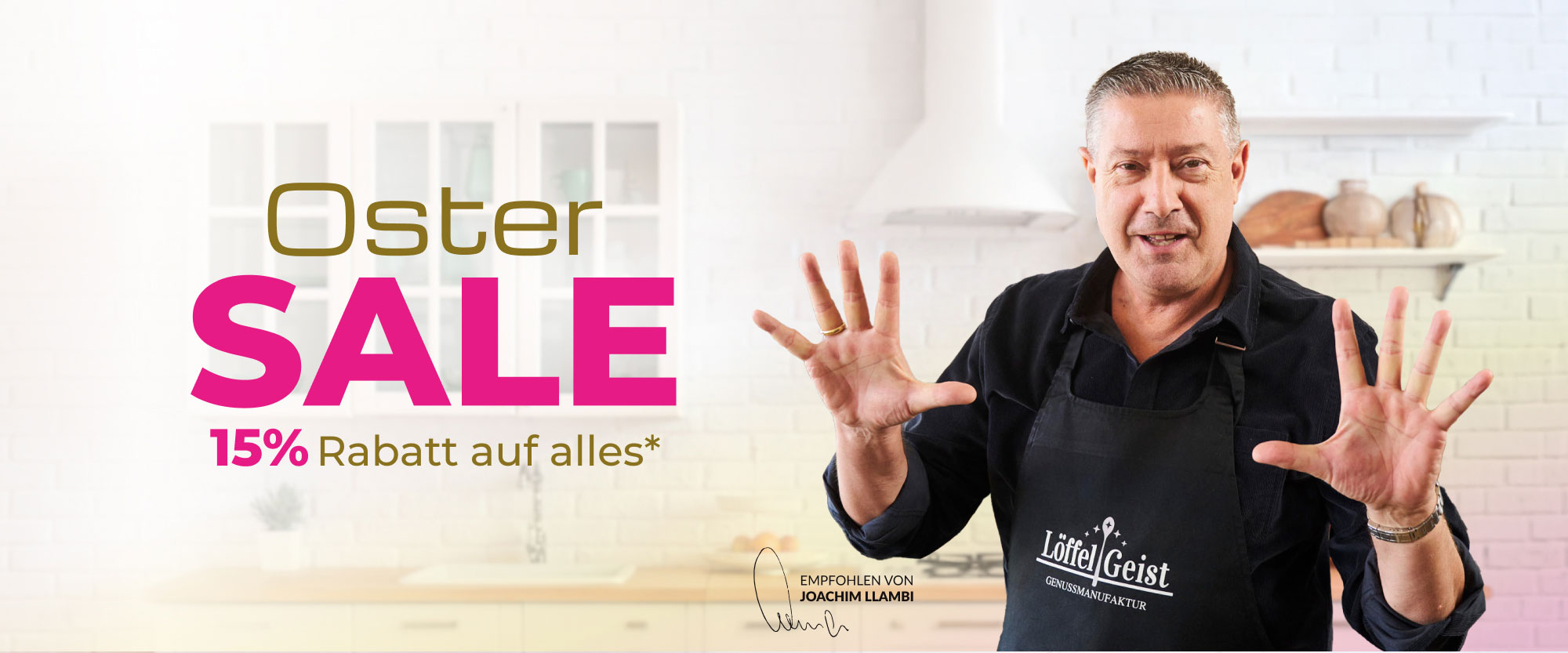 Oster Sale 15% Rabatt