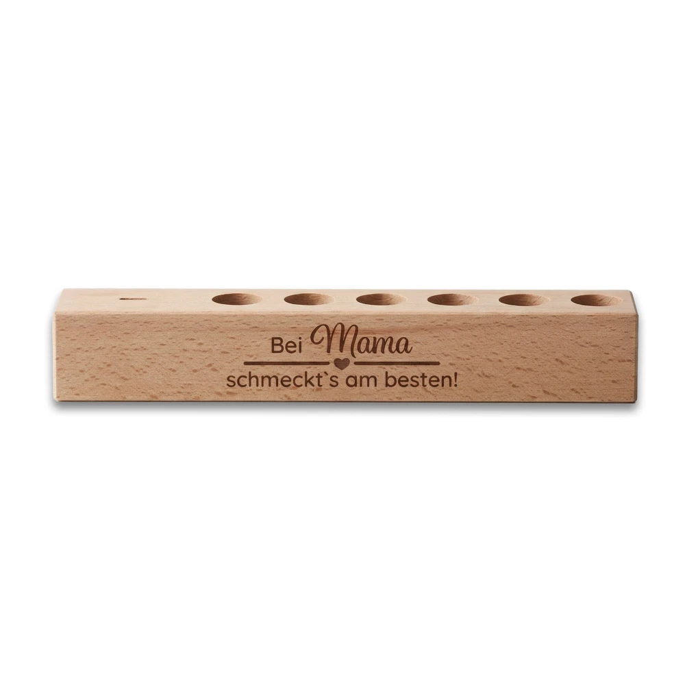 6er Gewürzständer Bei Mama schmeckt‘s am besten!