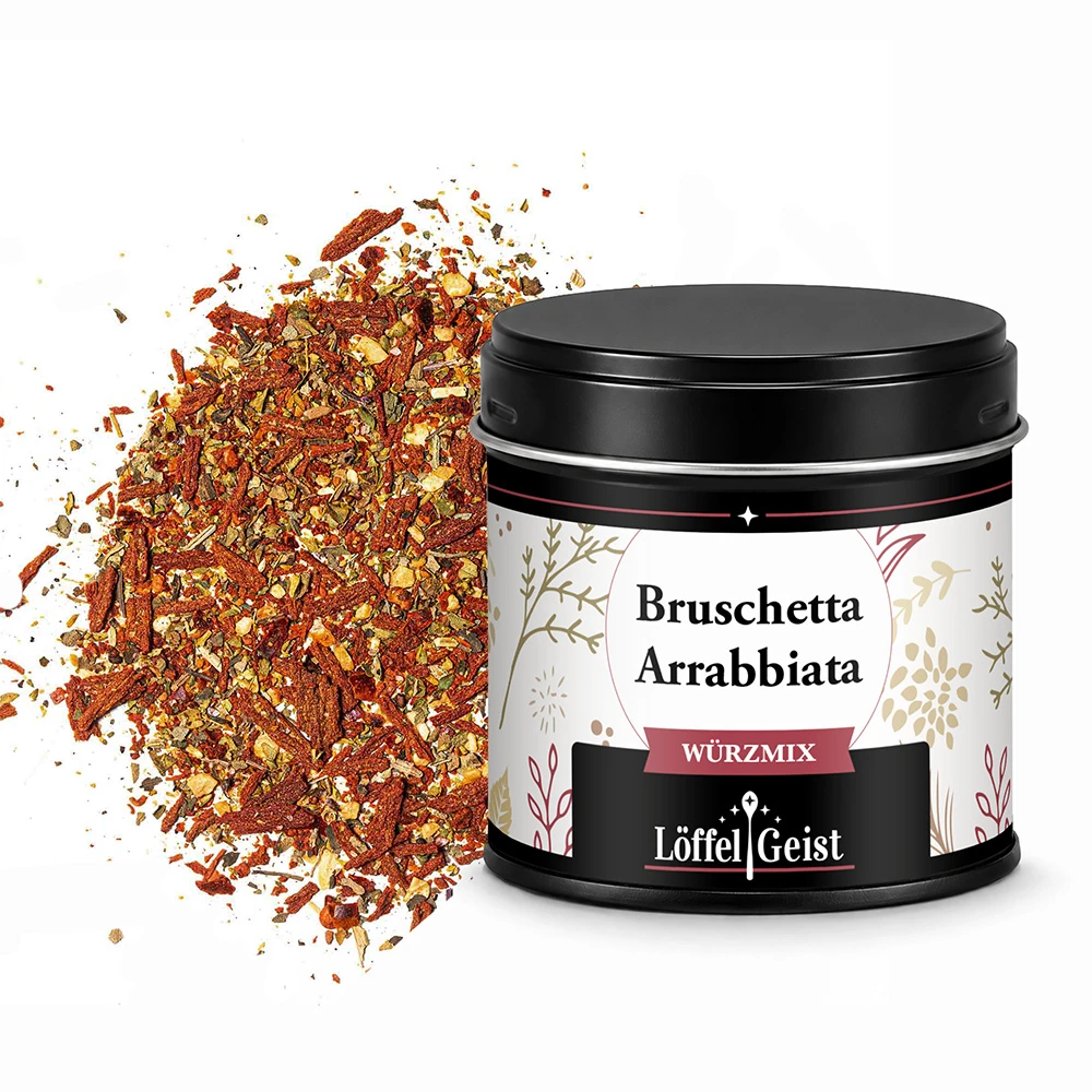 Bruschetta Arrabbiata Gewürzmischung in Dose