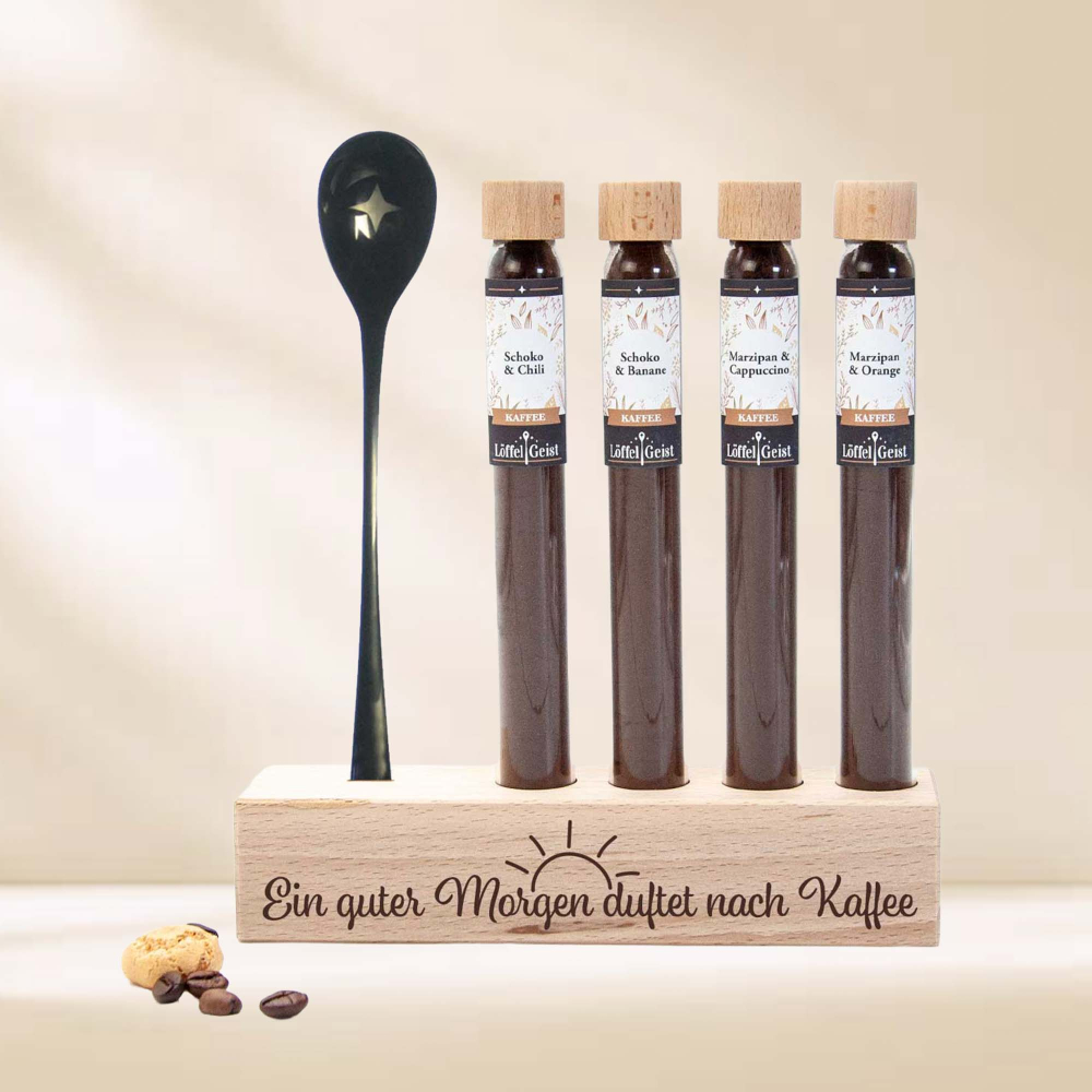 Preview: Ein guter Morgen duftet nach Kaffee - Kaffeeset