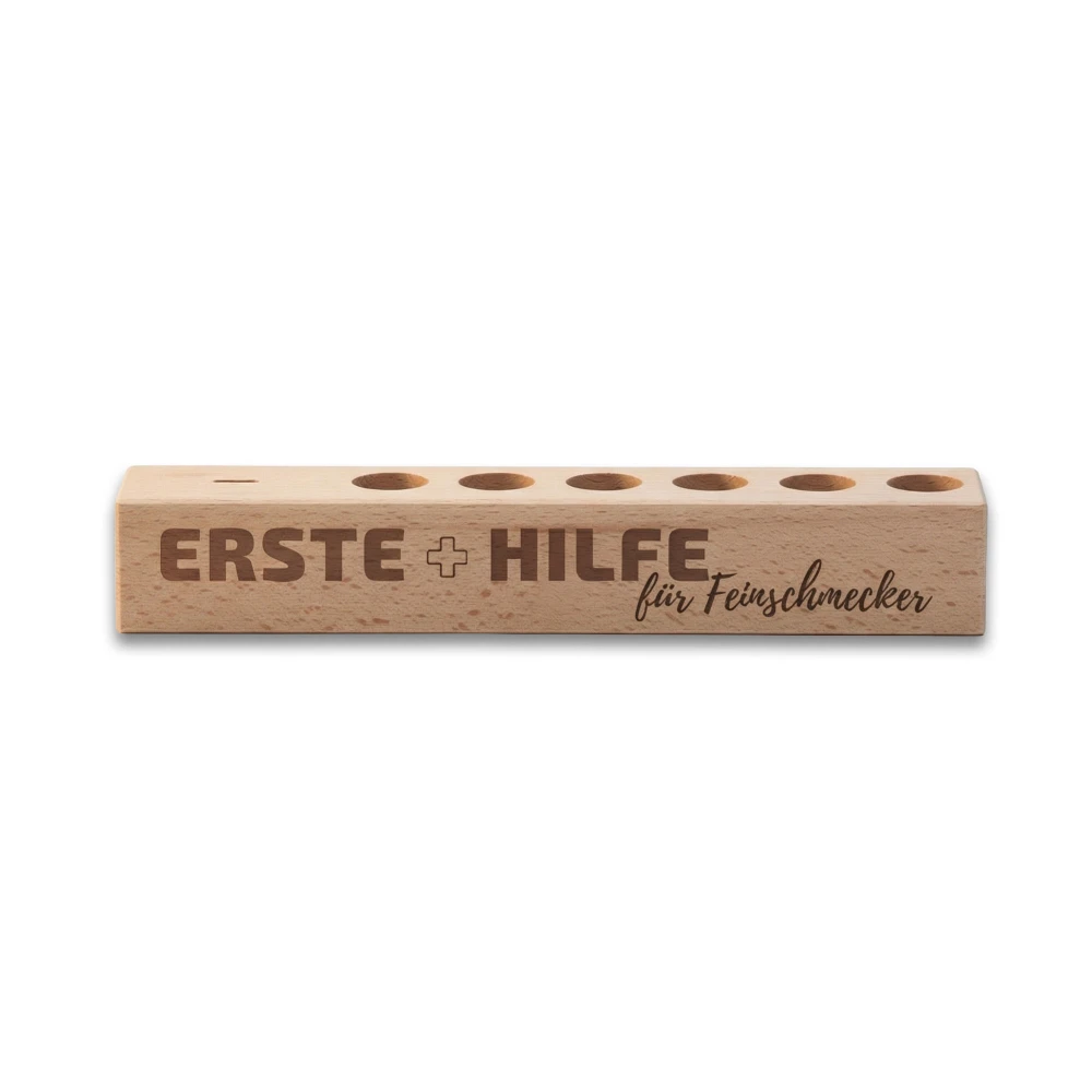 6er Gewürzständer Erste Hilfe für Feinschmecker