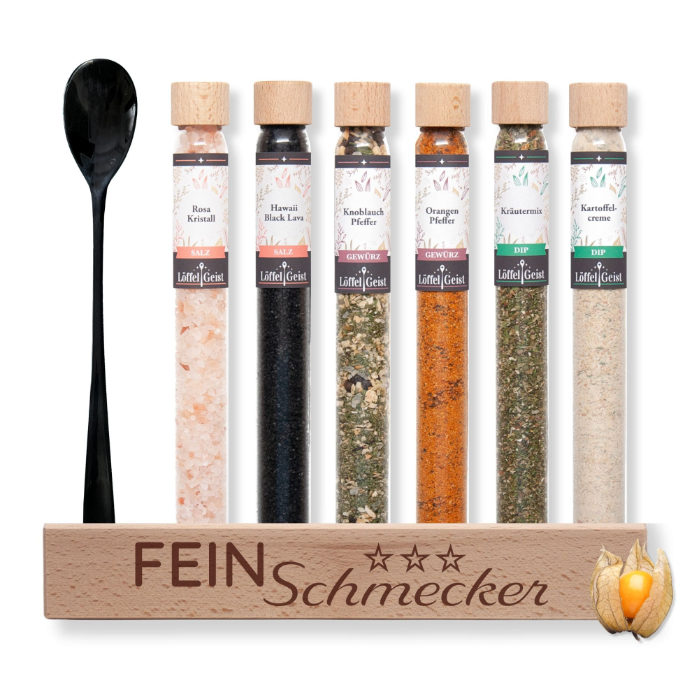 Preview: Gewürzset Geschenkset Feinschmecker