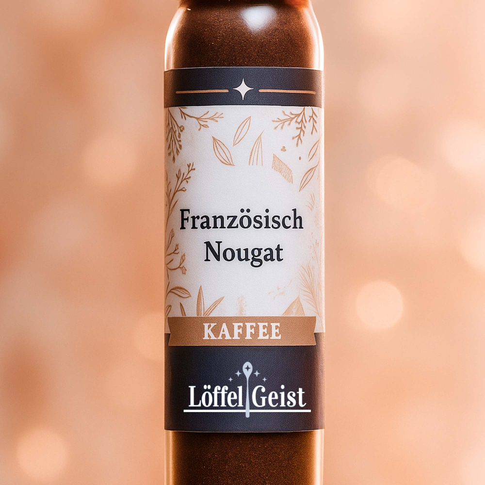 Preview: Französisch Nougat - Kaffee