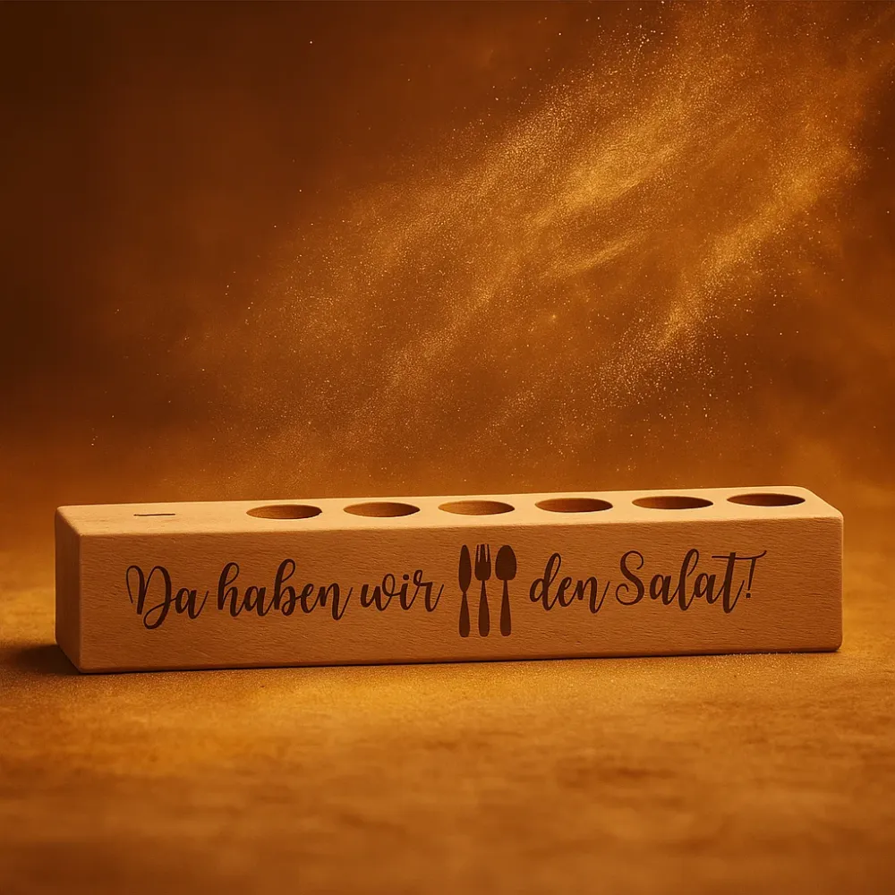 Preview: 6er Gewürzständer Da haben wir den Salat!