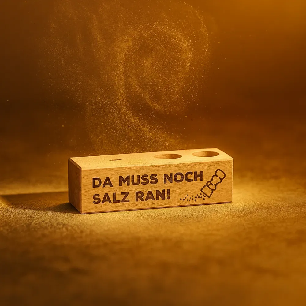 Preview: 2er Gewürzständer Da muss noch Salz ran!