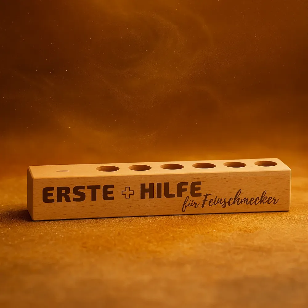 Preview: 6er Gewürzständer Erste Hilfe für Feinschmecker