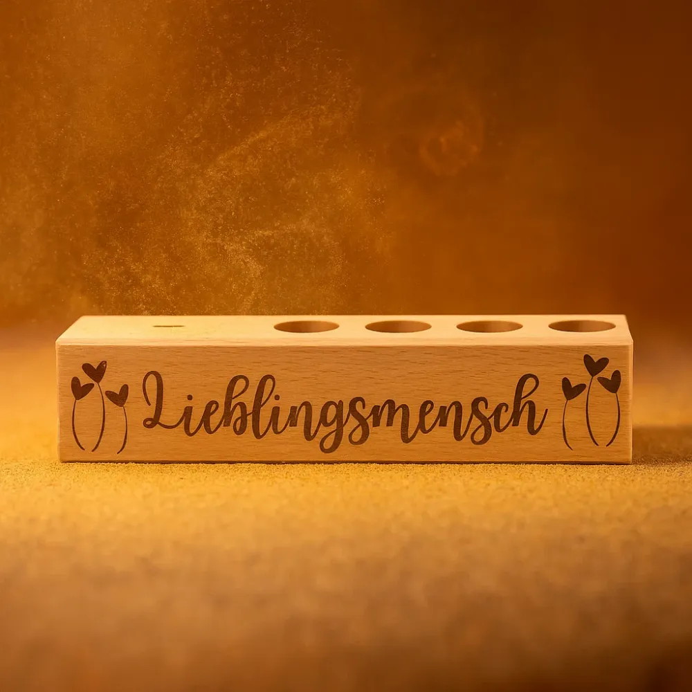 Preview: 4er Gewürzständer Lieblingsmensch