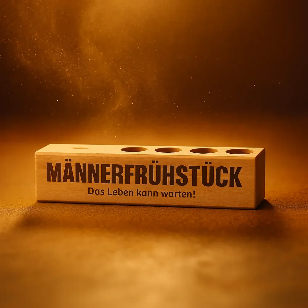 Preview: 4er Gewürzständer Männerfrühstück