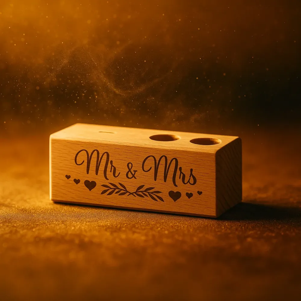 Preview: 2er Gewürzständer Mr & Mrs