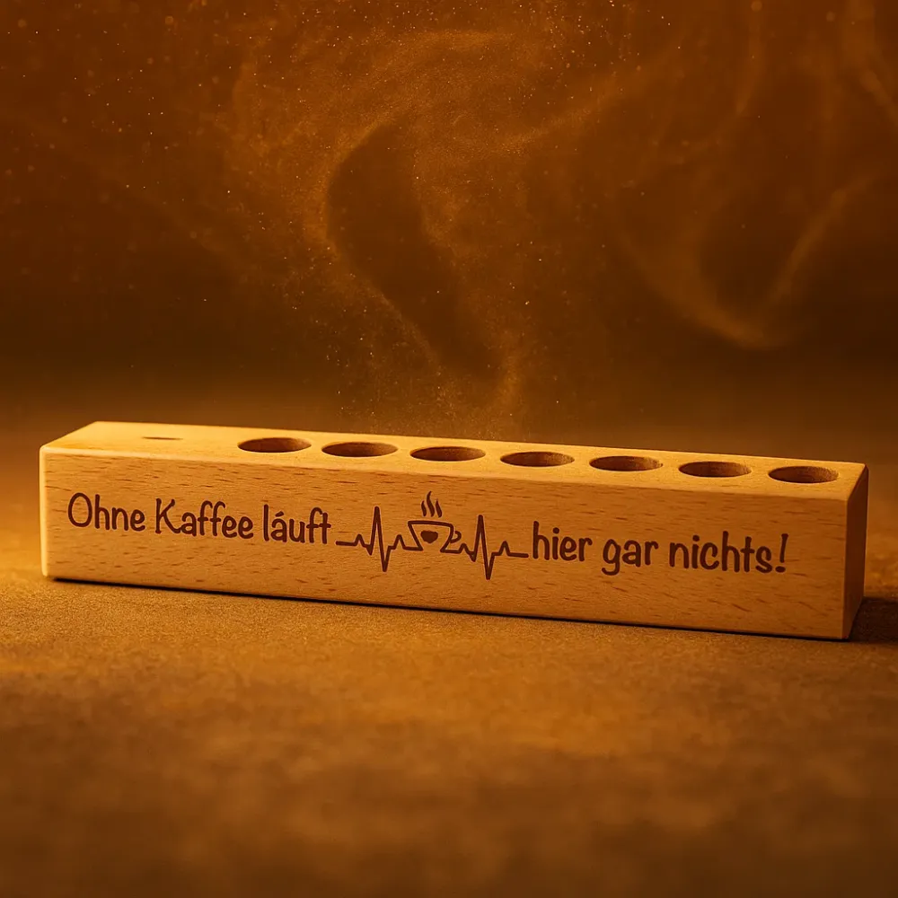 Preview: 6er Gewürzständer Ohne Kaffee läuft hier gar nichts!