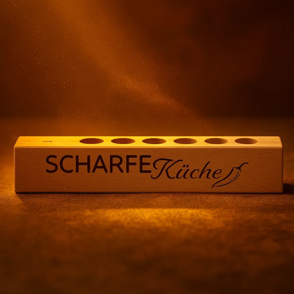 Preview: 6er Gewürzständer Scharfe Küche