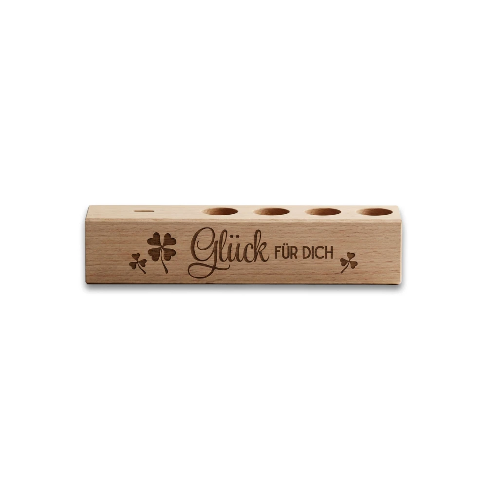 4er Gewürzständer Glück Für Dich