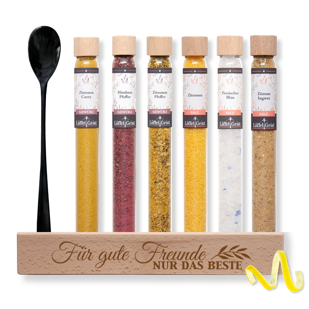 Preview: Gewürzset Für gute Freunde nur das Beste