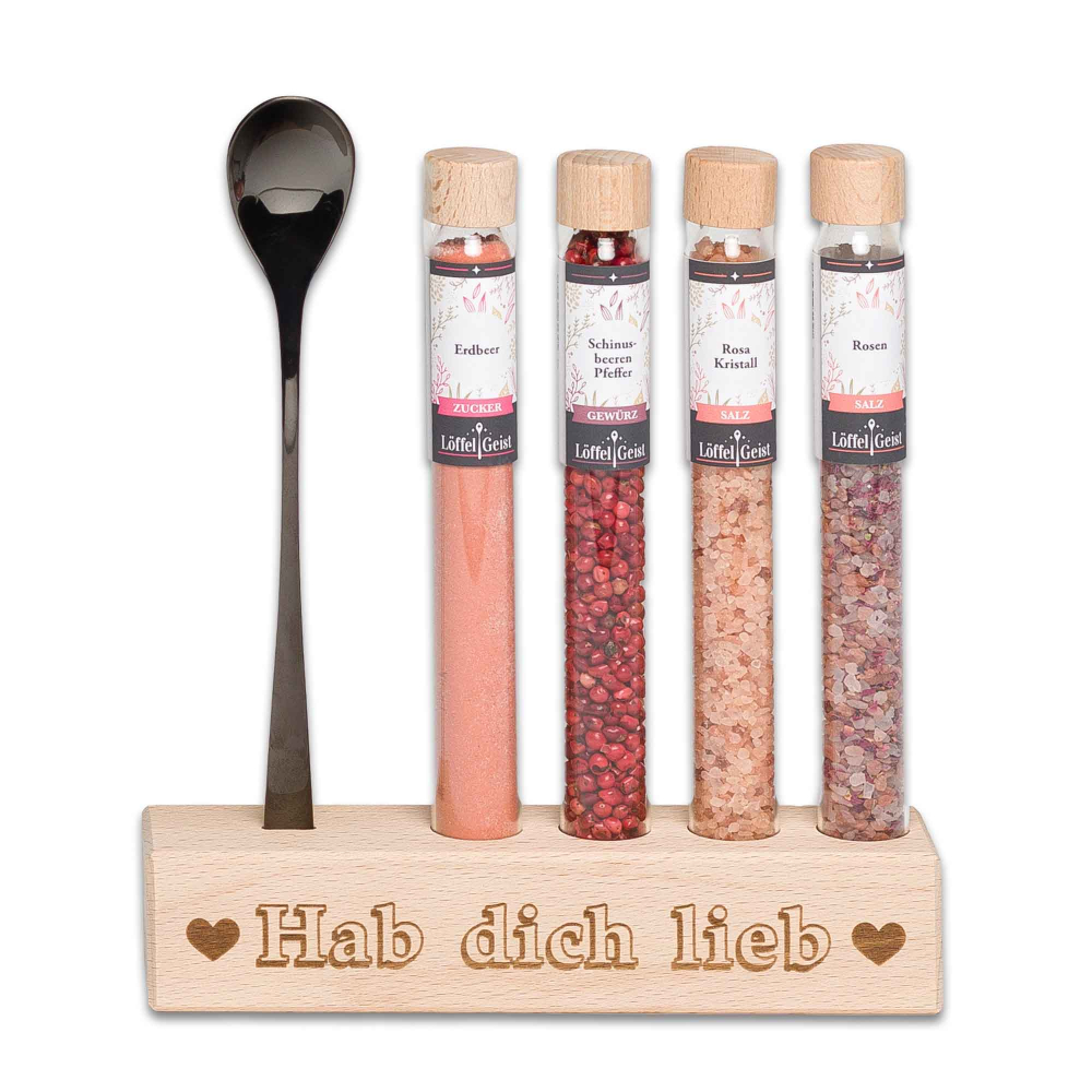 Gewürzset Hab dich lieb