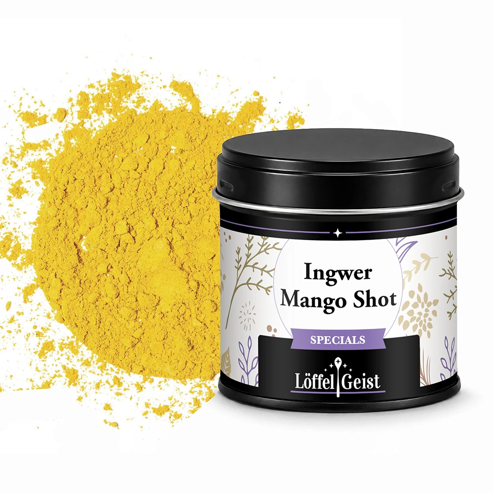 Ingwer Mango Shot Gewürzmischung in Dose