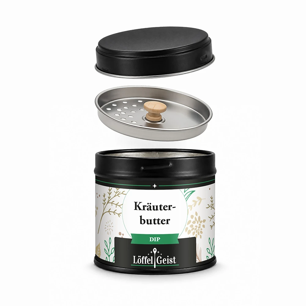 Kräuterbutter Dip - Gewürzdose