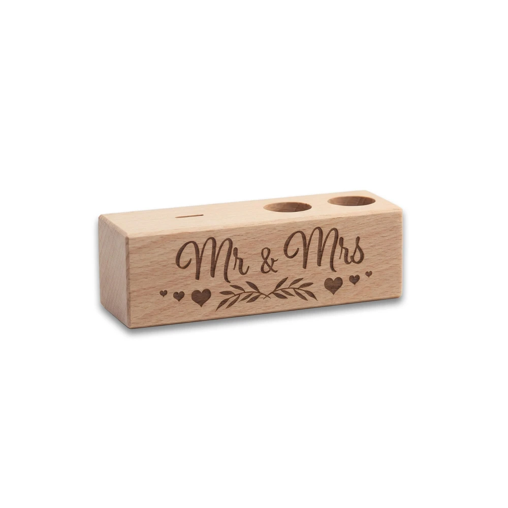 2er Gewürzständer Mr & Mrs