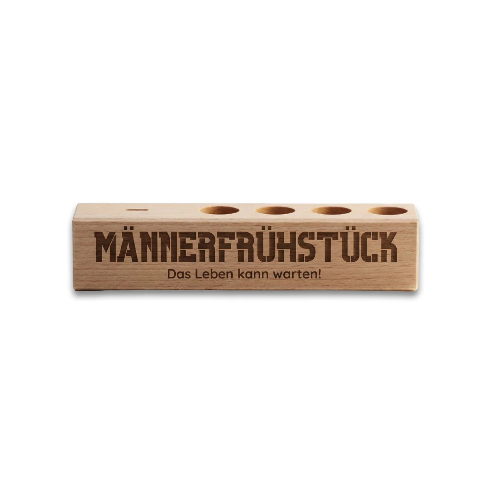 4er Gewürzständer Männerfrühstück