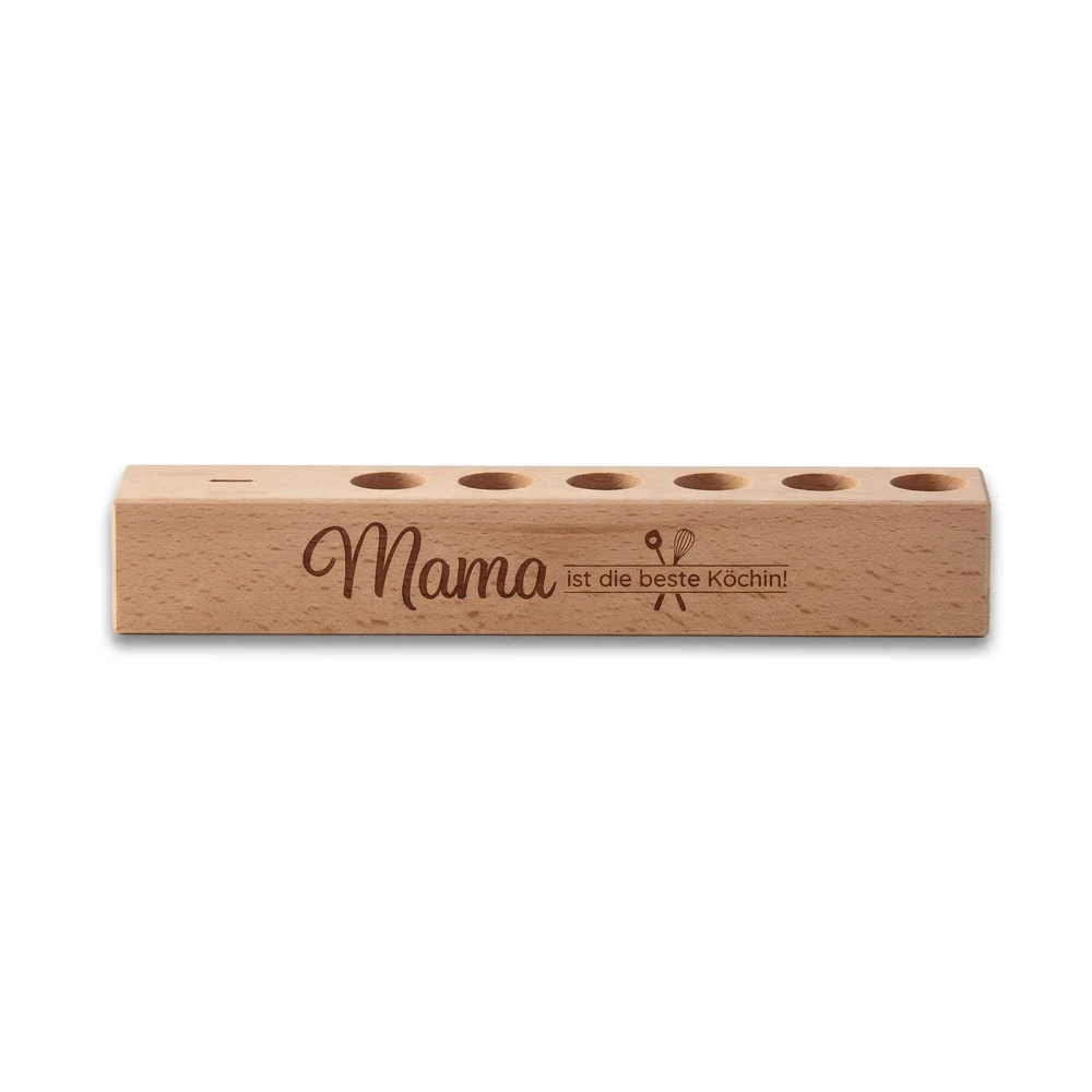 6er Gewürzständer Mama ist die beste Köchin!