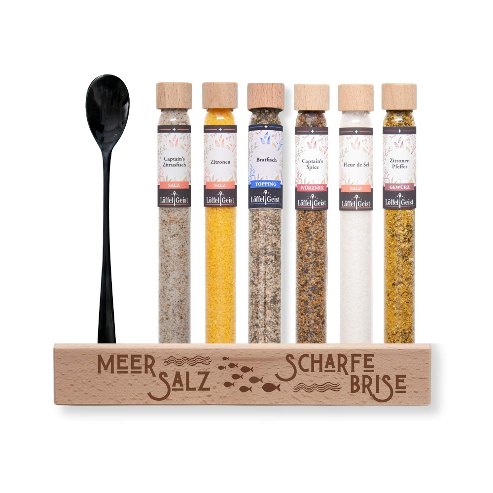 Preview: Geschenkset Gewürzset Meer Salz & Scharfe Brise