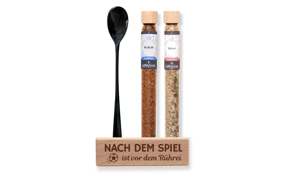 Gewürzset Nach dem Spiel ist vor dem Rührei