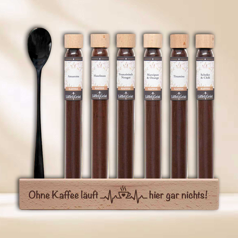 Preview: Ohne Kaffee läuft hier gar nichts - Kaffeeset