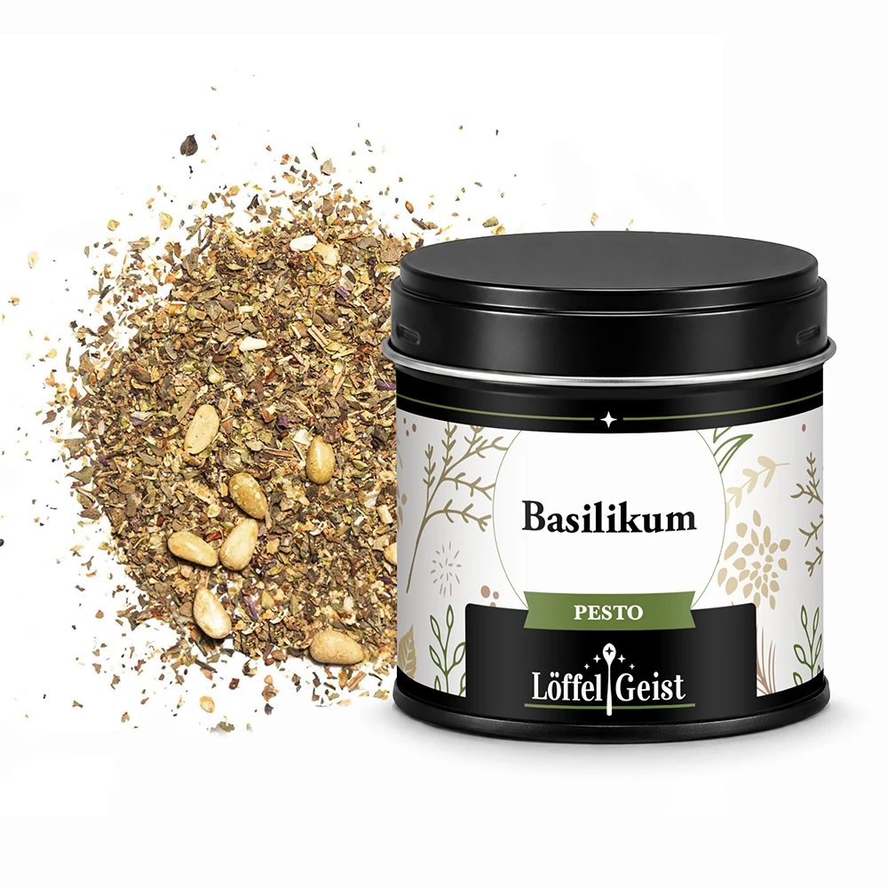 Basilikum Pesto Gewürzmischung in Dose