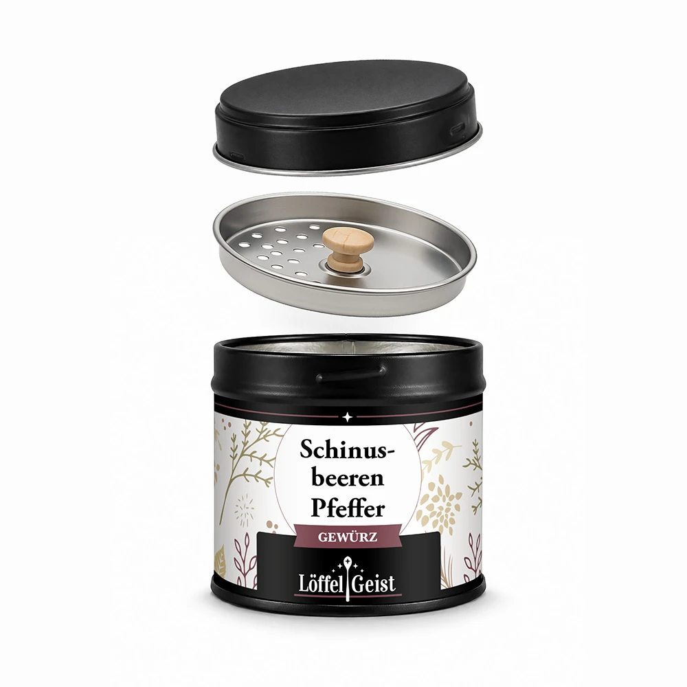Schinusbeeren Pfeffer Gewürz - Gewürzdose