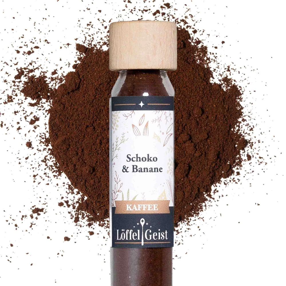 Schoko und Banane Kaffee
