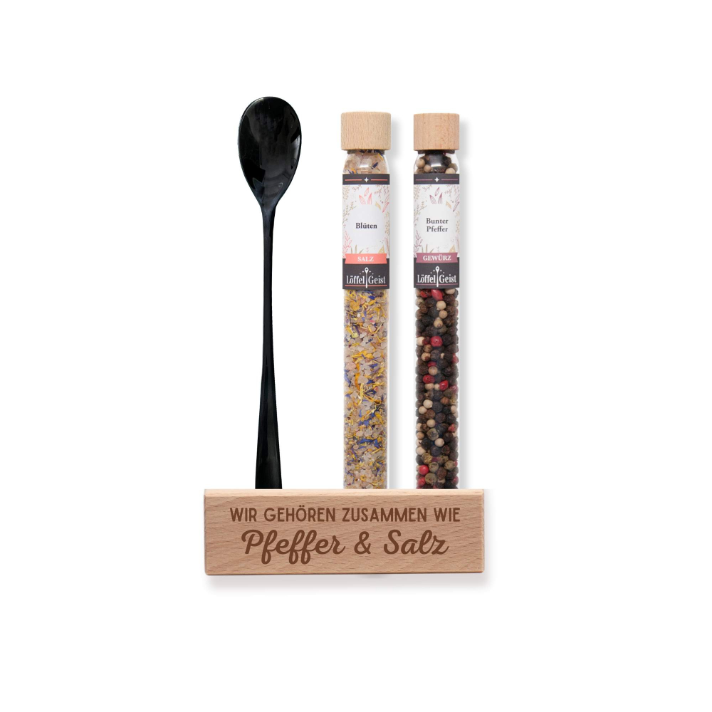 Preview: Gewürzset Wir gehören zusammen wie Pfeffer & Salz