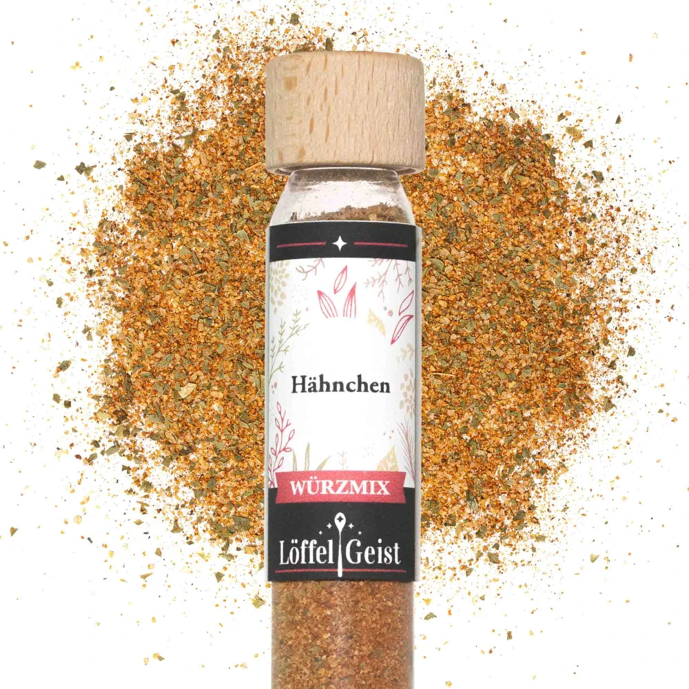 Hähnchen Gewürz im Reagenzglas