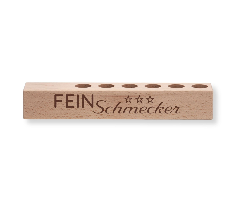 6er Gewürzständer Feinschmecker
