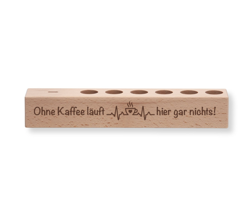 6er Gewürzständer Ohne Kaffee läuft hier gar nichts!