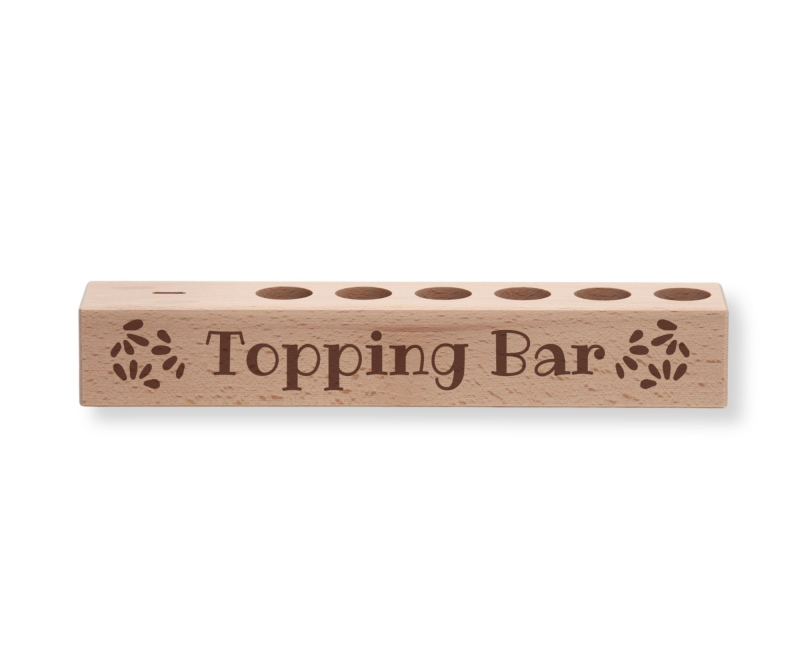 6er Gewürzständer Topping Bar