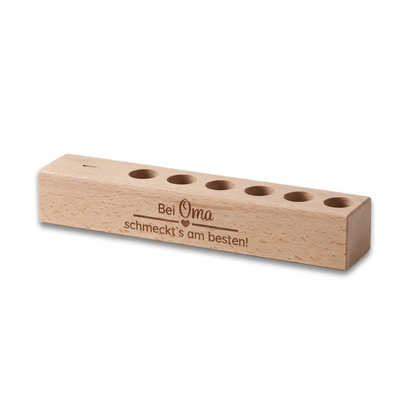 6er Gewürzständer Bei Oma schmeckt‘s am besten!