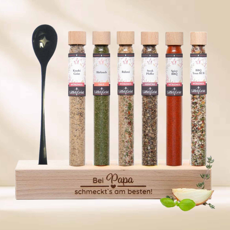 Gewürzset Bei Papa schmeckt´s am besten
