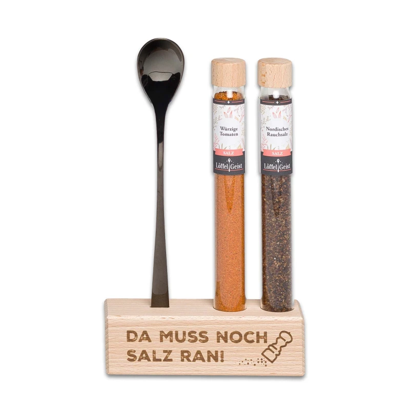 Gewürzset Geschenkset Da muss noch Salz ran