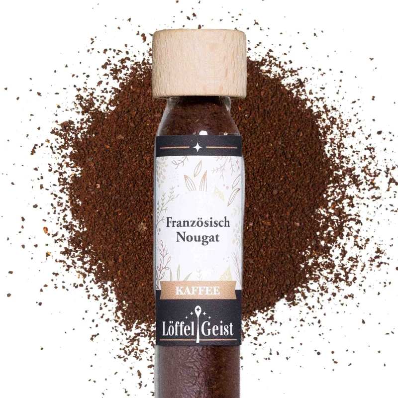Französisch Nougat Kaffee