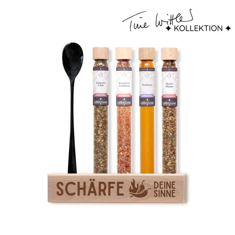 Gewürzset Geschenkset Schärfe deine Sinne