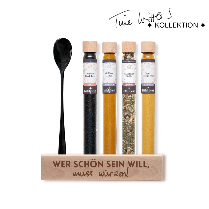 Gewürzset Geschenkset Wer schön sein will, muss würzen!