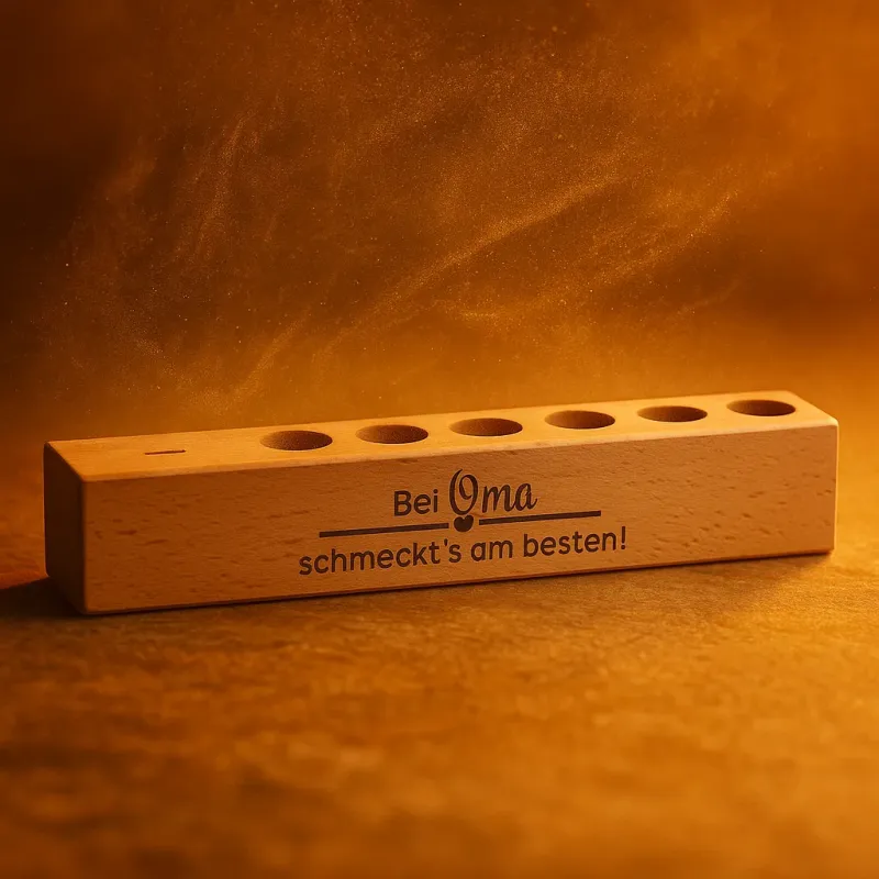 6er Gewürzständer Bei Oma schmeckt‘s am besten!