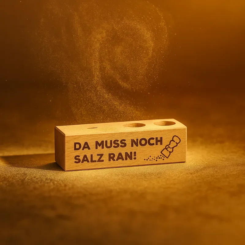 2er Gewürzständer Da muss noch Salz ran!