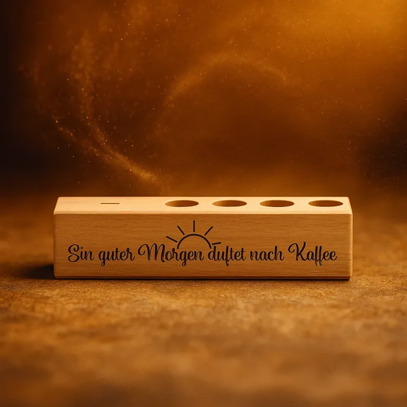 4er Gewürzständer Ein guter Morgen duftet nach Kaffee