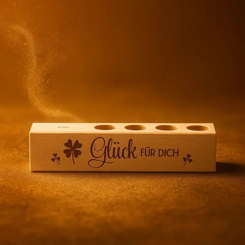 4er Gewürzständer Glück Für Dich