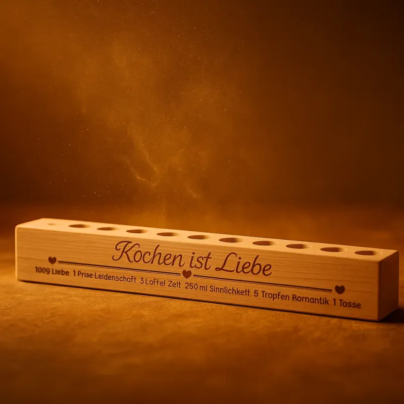 12er Gewürzständer Kochen ist Liebe