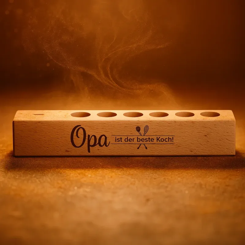 6er Gewürzständer Opa ist der beste Koch!