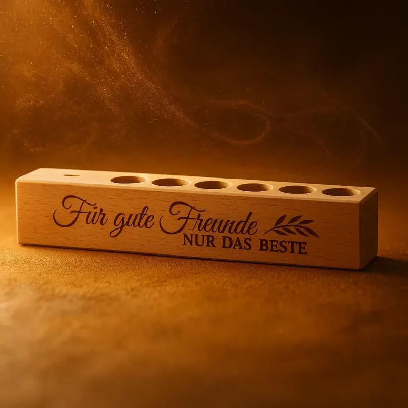 6er Gewürzständer Für gute Freunde nur das beste
